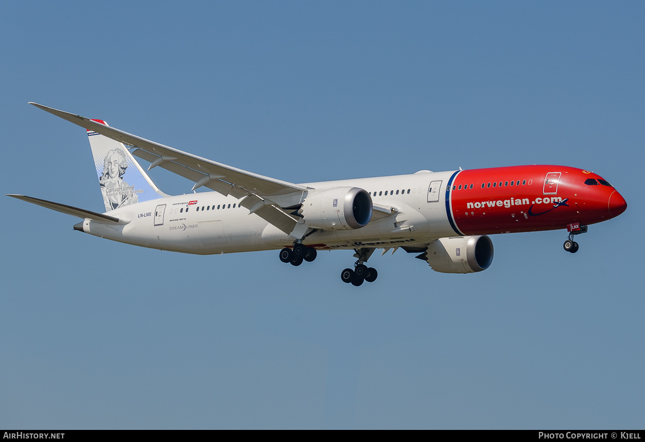 Aircraft Photo of LN-LNX | Boeing 787-9 Dreamliner | Norwegian | AirHistory.net #138113