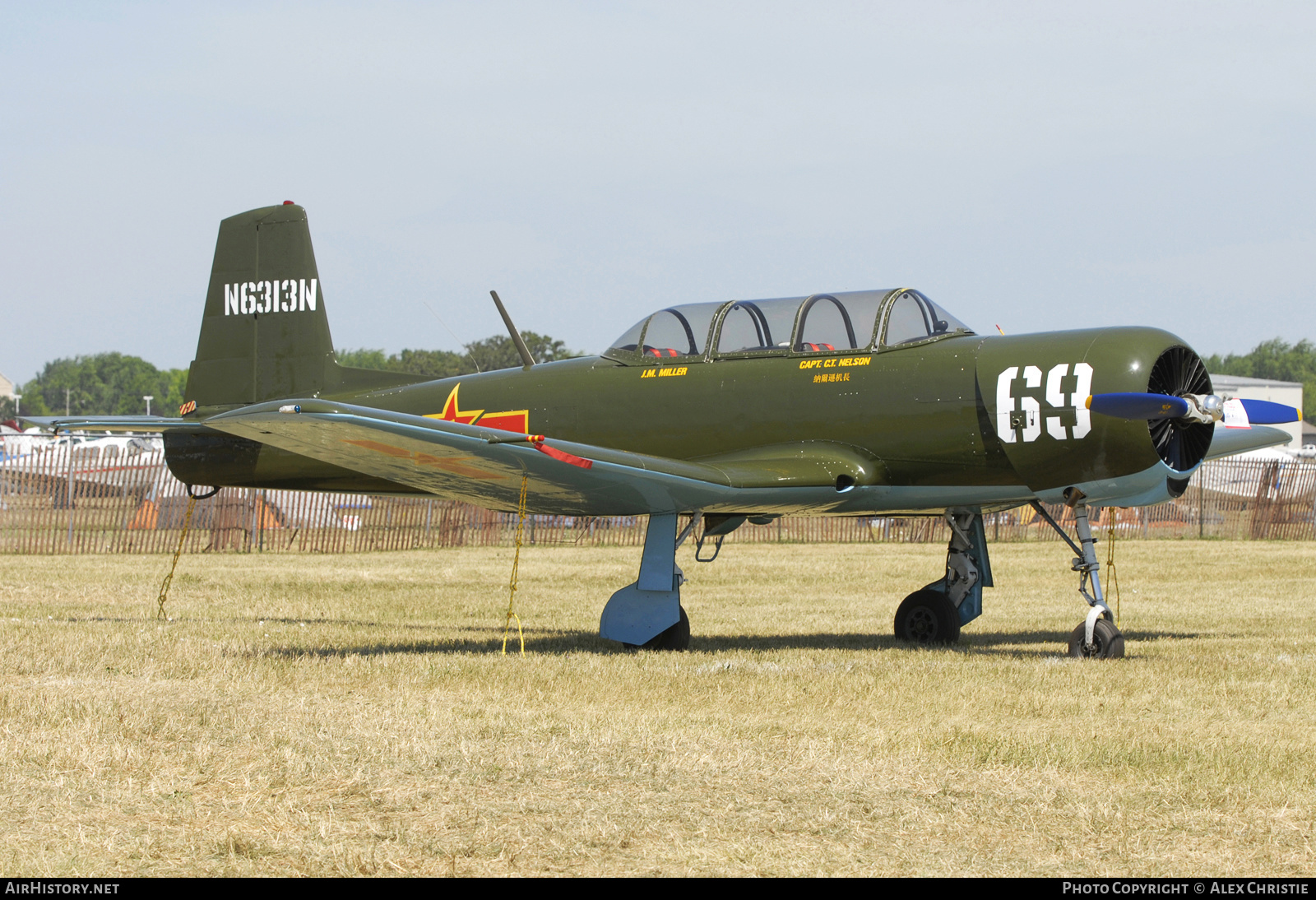 Aircraft Photo of N6313N | Nanchang CJ-6A | China - Air Force | AirHistory.net #138114