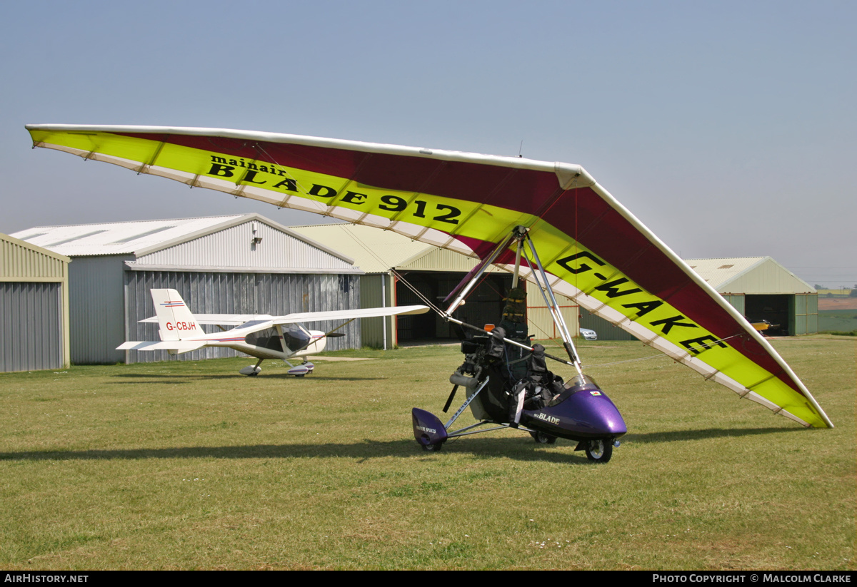 Aircraft Photo of G-WAKE | Mainair Blade 912 | AirHistory.net #138118