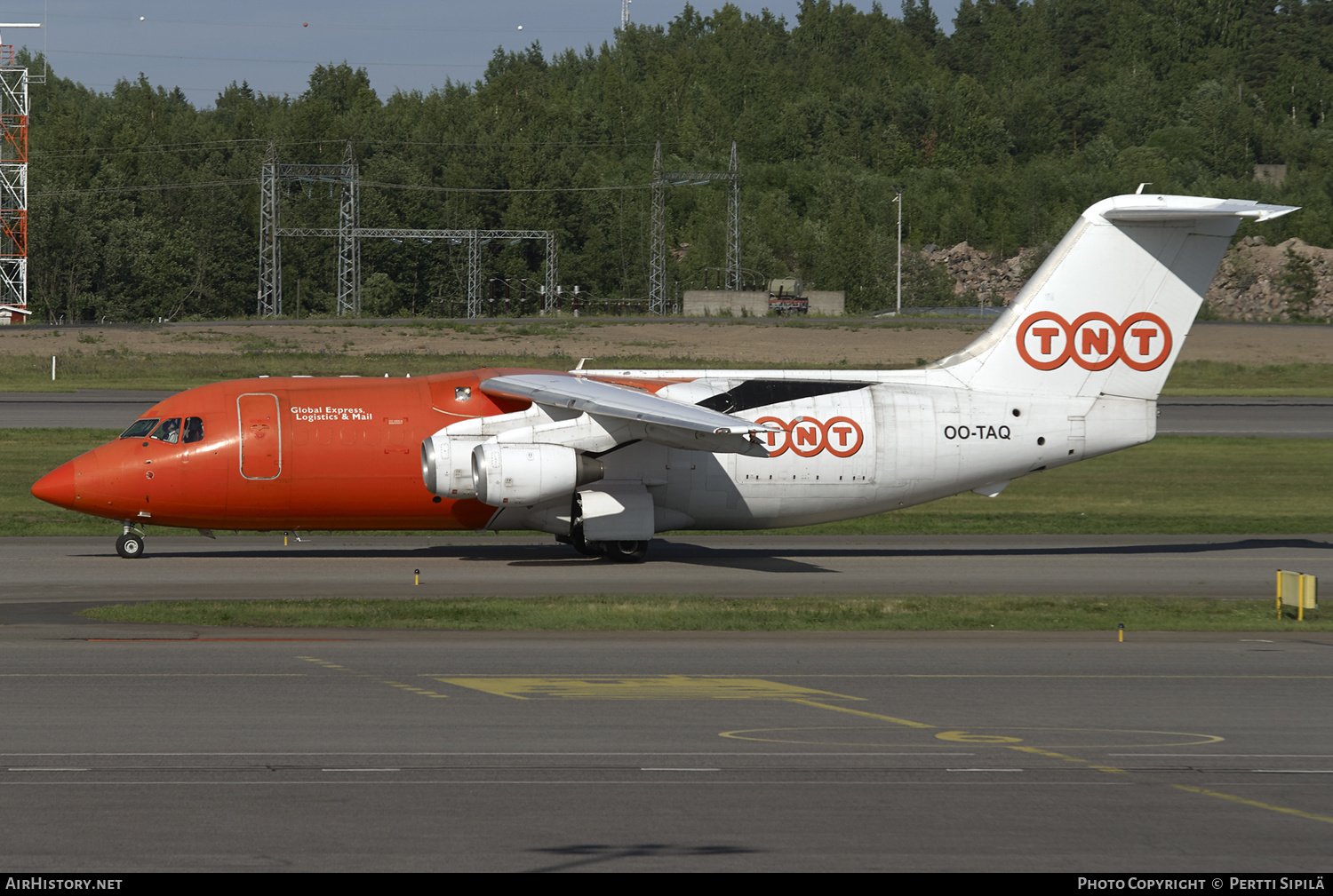 Aircraft Photo of OO-TAQ | British Aerospace BAe-146-200QT Quiet Trader | TNT Airways | AirHistory.net #138145