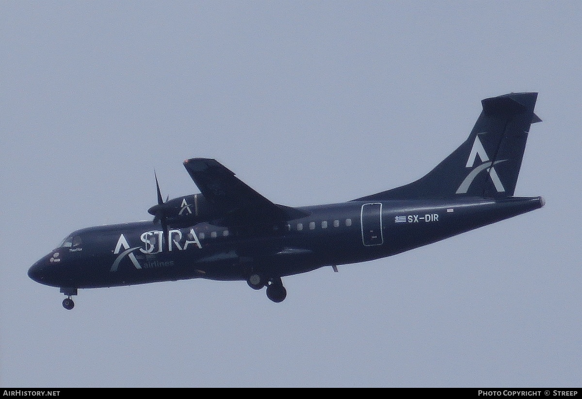 Aircraft Photo of SX-DIR | ATR ATR-42-300 | Astra Airlines | AirHistory.net #138176