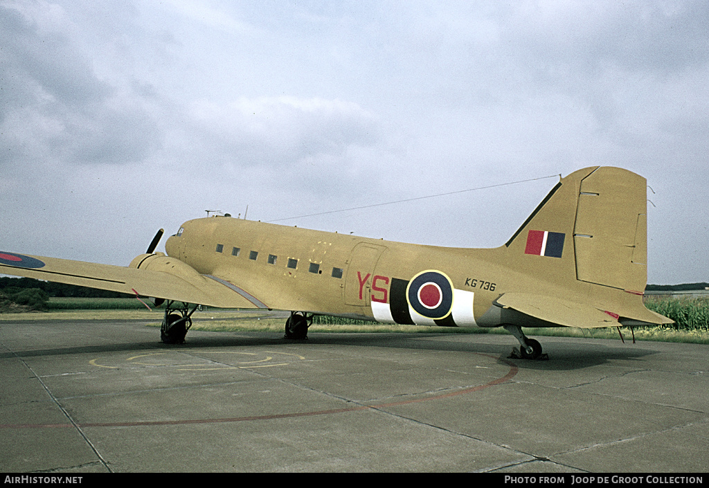 Aircraft Photo of N9984Q / KG736 | Douglas C-53D Skytrooper | UK - Air Force | AirHistory.net #138193