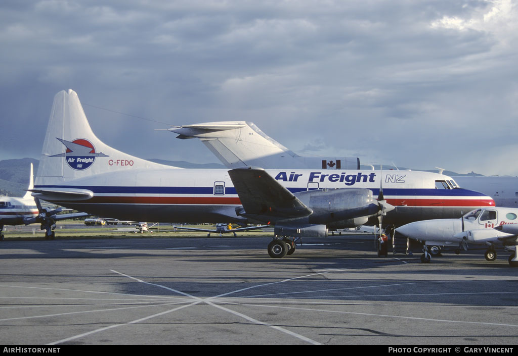 Aircraft Photo of C-FEDO | Convair 580/F | Air Freight NZ | AirHistory.net #138216