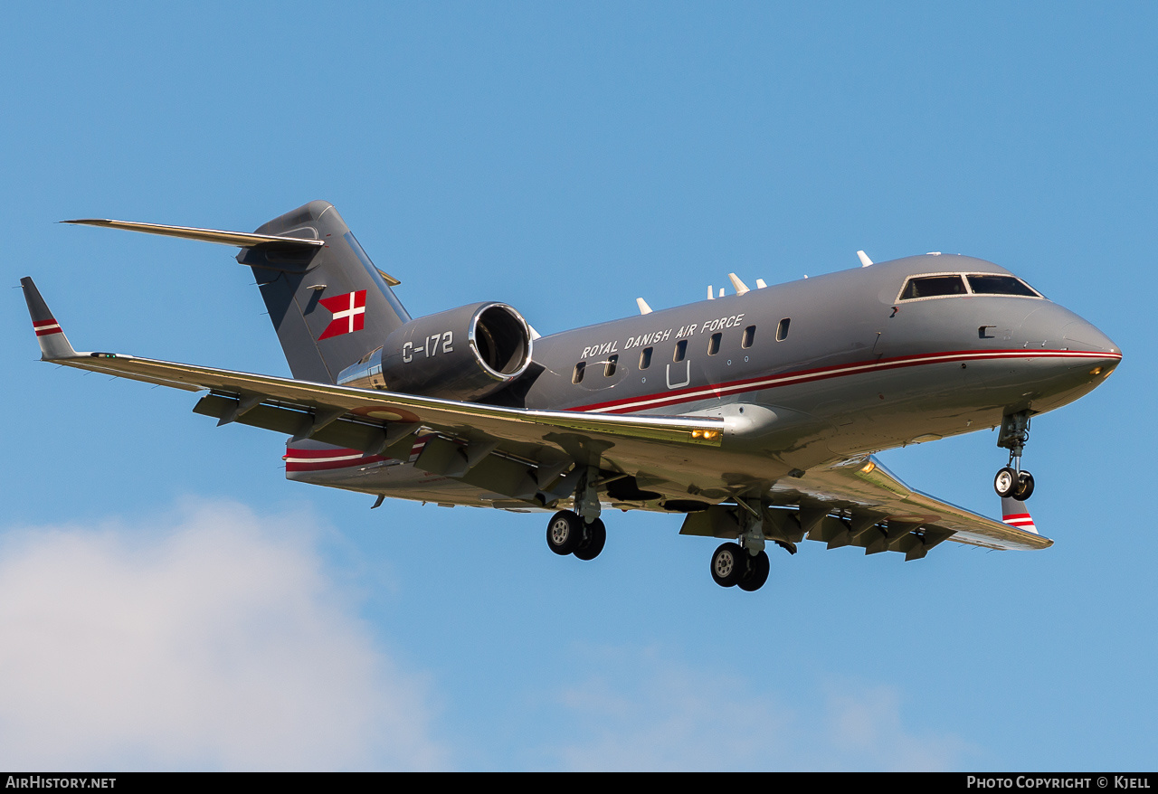 Aircraft Photo of C-172 | Bombardier Challenger 604 (CL-600-2B16) | Denmark - Air Force | AirHistory.net #138228