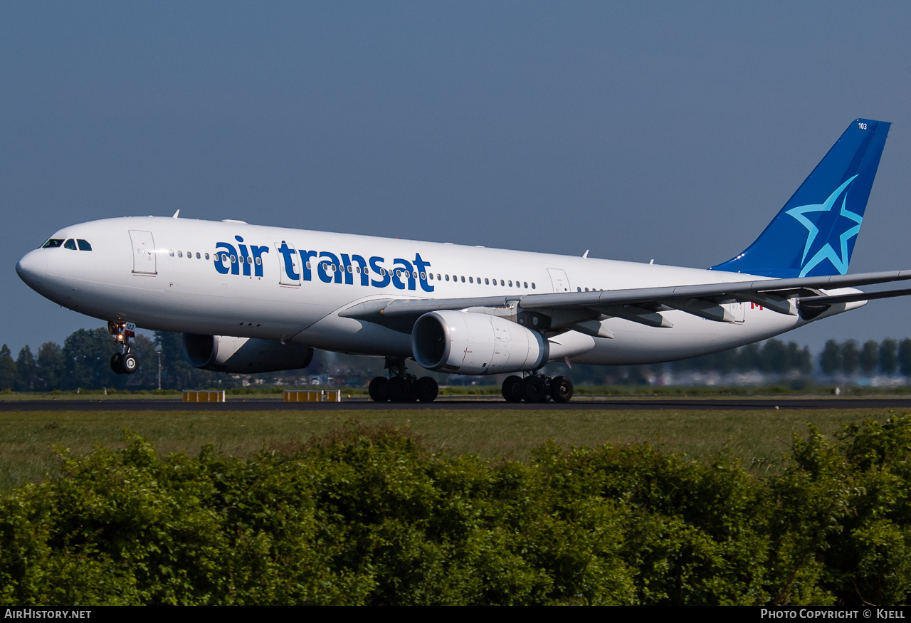 Aircraft Photo of C-GPTS | Airbus A330-243 | Air Transat | AirHistory.net #138231