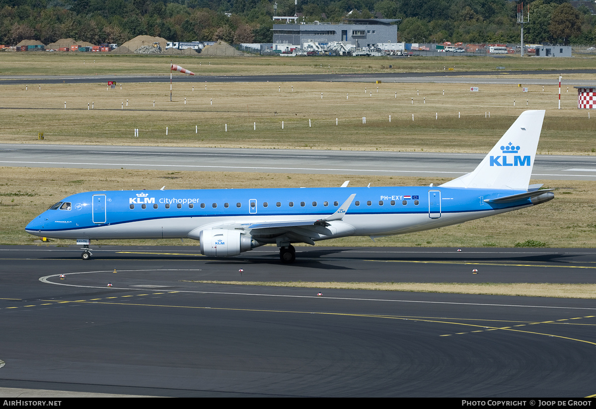 Aircraft Photo of PH-EXY | Embraer 190STD (ERJ-190-100STD) | KLM Cityhopper | AirHistory.net #138233