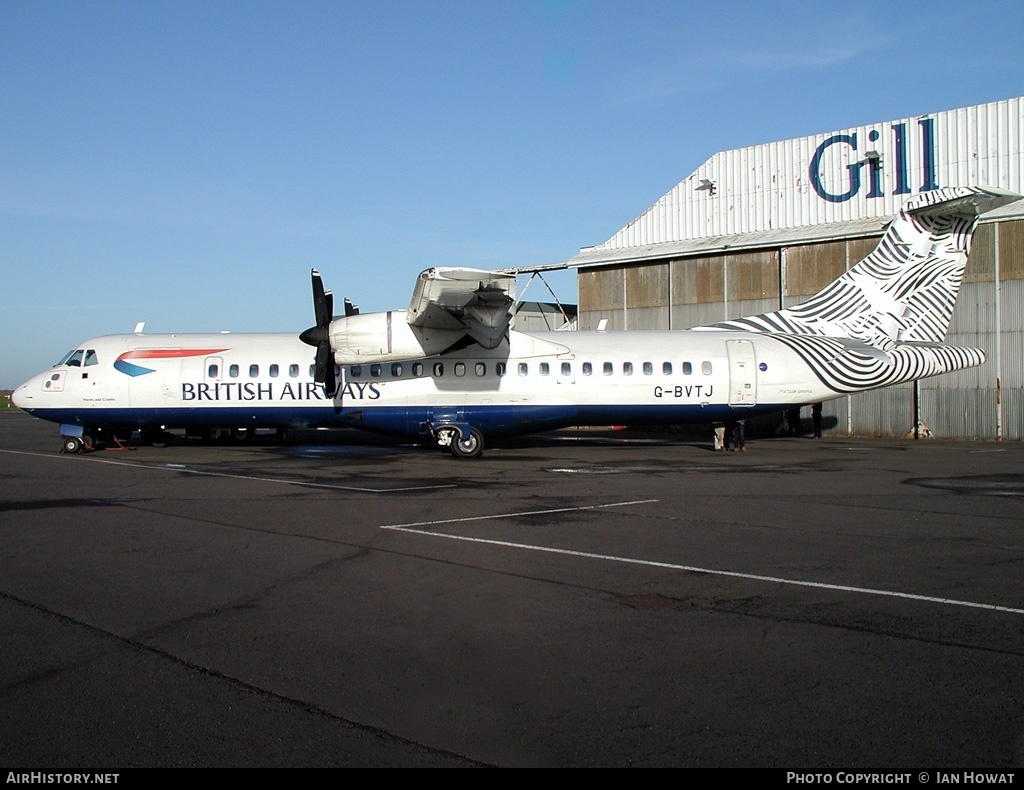Aircraft Photo of G-BVTJ | ATR ATR-72-202 | British Airways | AirHistory.net #138245