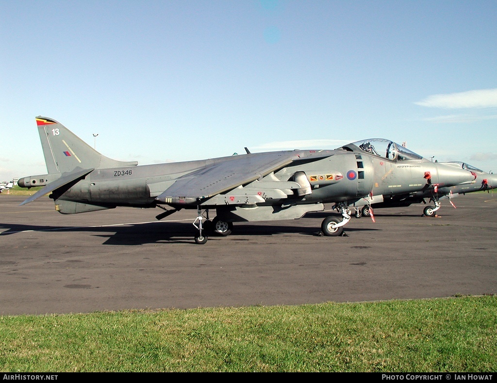 Aircraft Photo of ZD346 | British Aerospace Harrier GR7 | UK - Air Force | AirHistory.net #138249