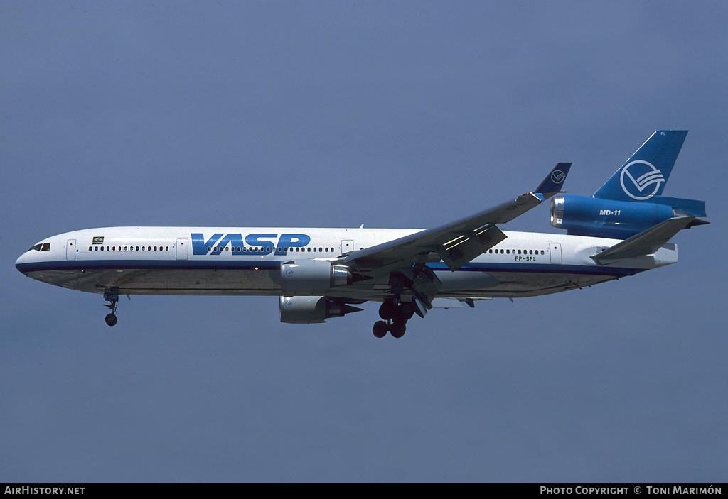 Aircraft Photo of PP-SPL | McDonnell Douglas MD-11 | VASP | AirHistory.net #138269