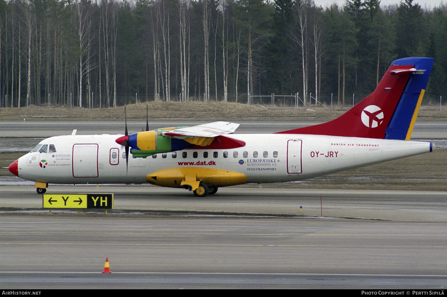 Aircraft Photo of OY-JRY | ATR ATR-42-300 | Danish Air Transport - DAT | AirHistory.net #138277
