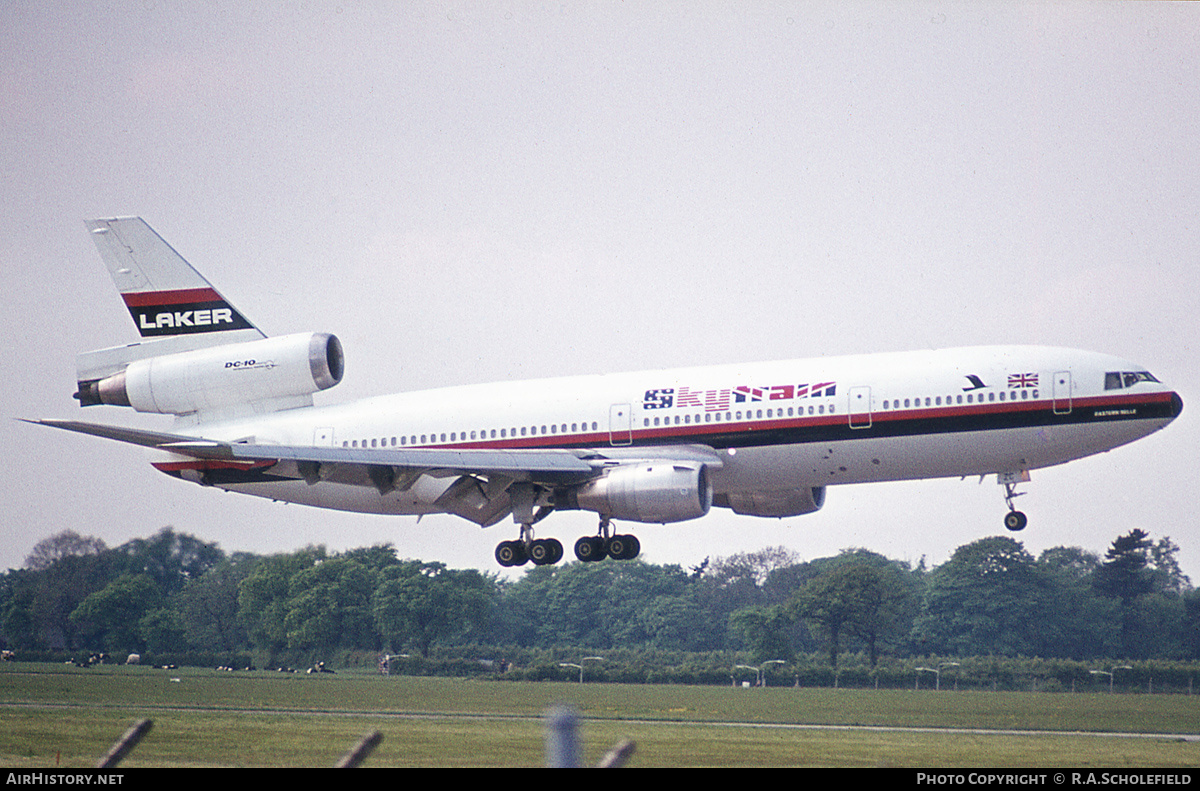 Aircraft Photo of G-AZZC | McDonnell Douglas DC-10-10 | Laker Airways Skytrain | AirHistory.net #138281