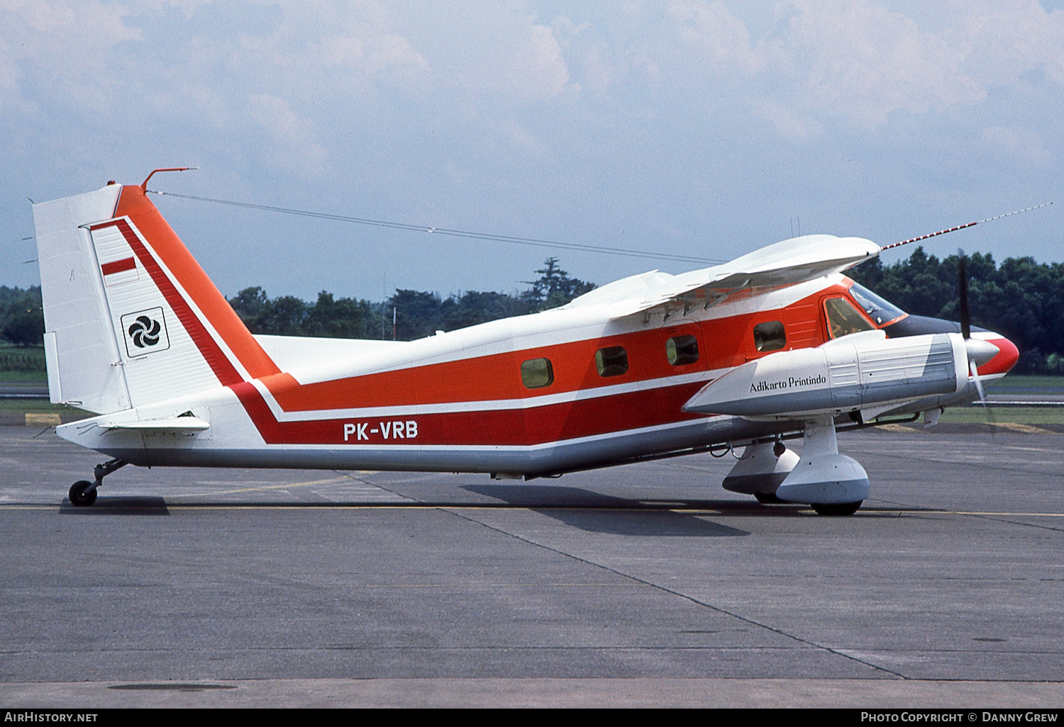 Aircraft Photo of PK-VRB | Dornier Do-28D-1 Skyservant | Adikarto Printindo | AirHistory.net #138294
