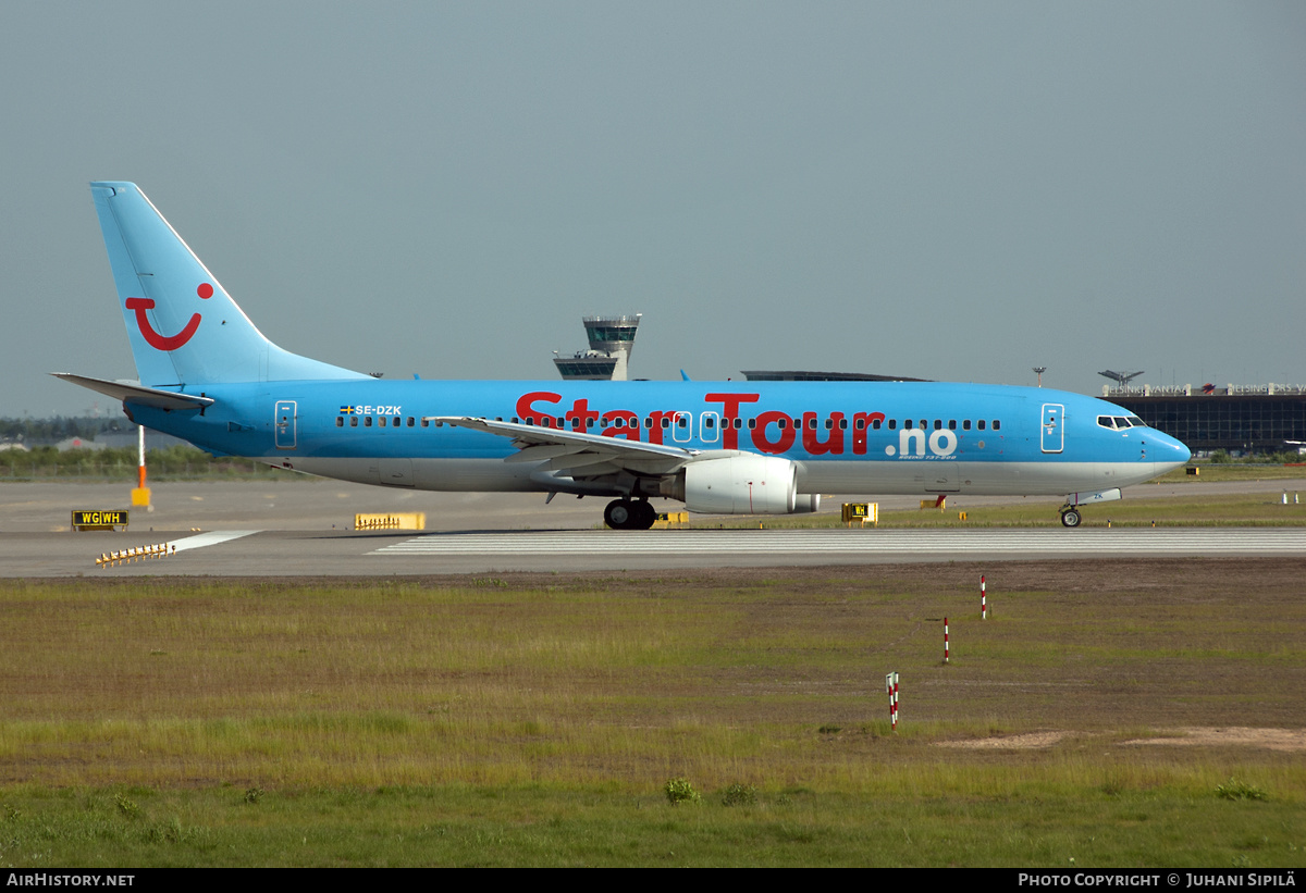 Aircraft Photo of SE-DZK | Boeing 737-804 | TUIfly Nordic | AirHistory.net #138319