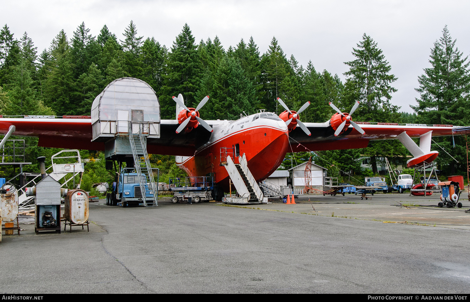 Aircraft Photo of C-FLYK | Martin JRM-3/AT Mars | TimberWest | AirHistory.net #138322