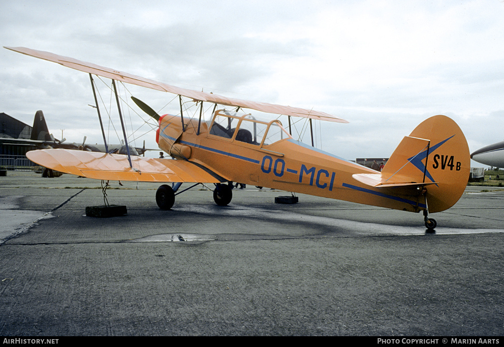 Aircraft Photo of OO-MCI | Stampe-Vertongen SV-4B | AirHistory.net #138346