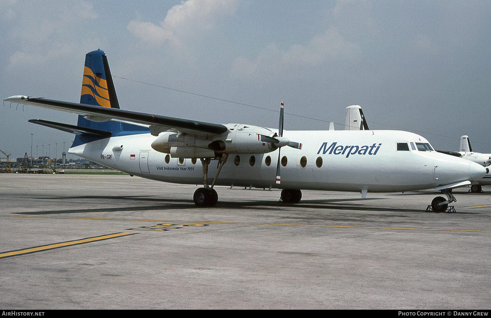 Aircraft Photo of PK-GRF | Fokker F27-500F/RF Friendship | Merpati Nusantara Airlines | AirHistory.net #138349