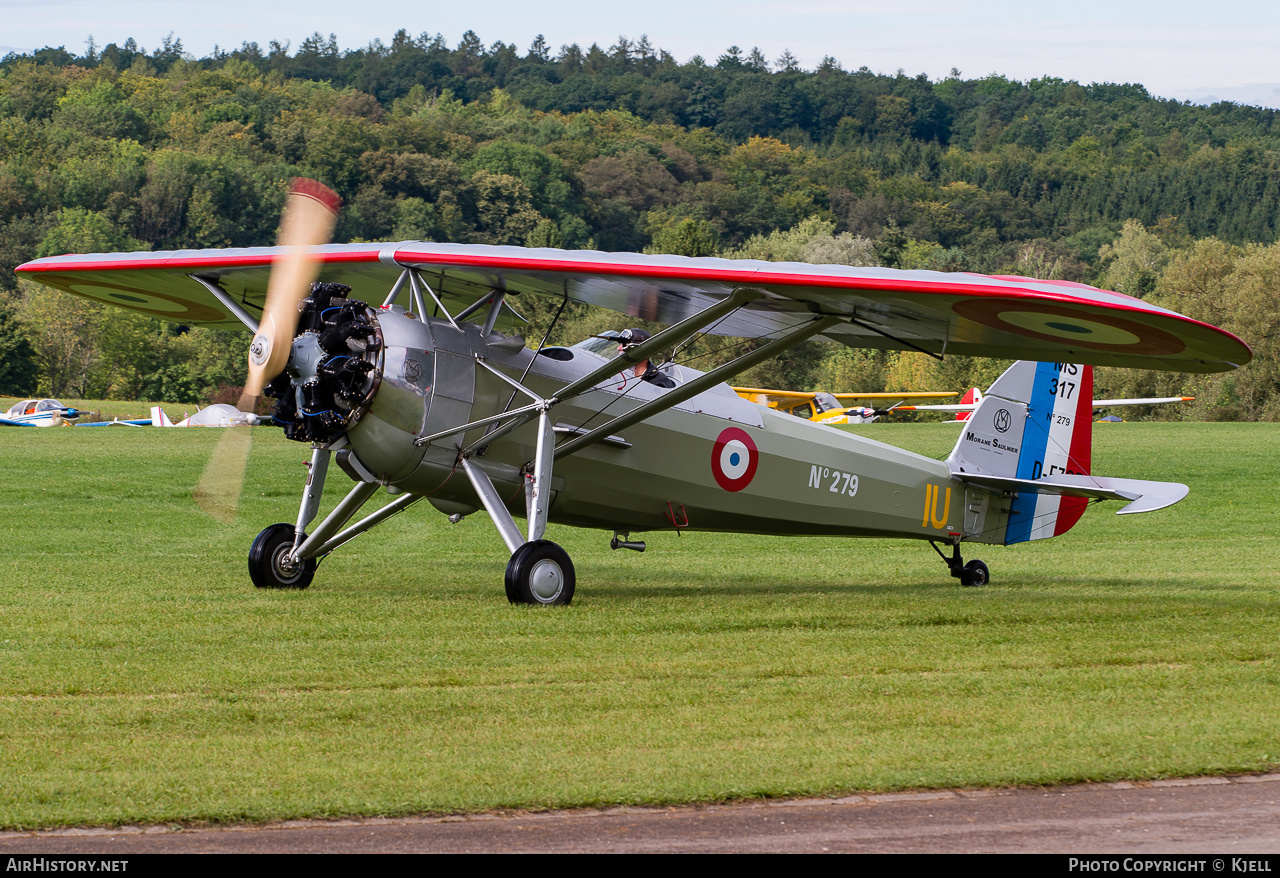 Aircraft Photo of D-EZOR / 279 | Morane-Saulnier MS-317 | France - Air Force | AirHistory.net #138350