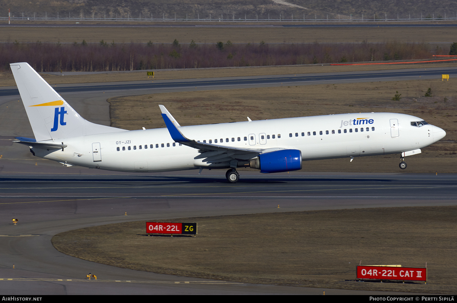 Aircraft Photo of OY-JZI | Boeing 737-83N | Jettime | AirHistory.net #138352