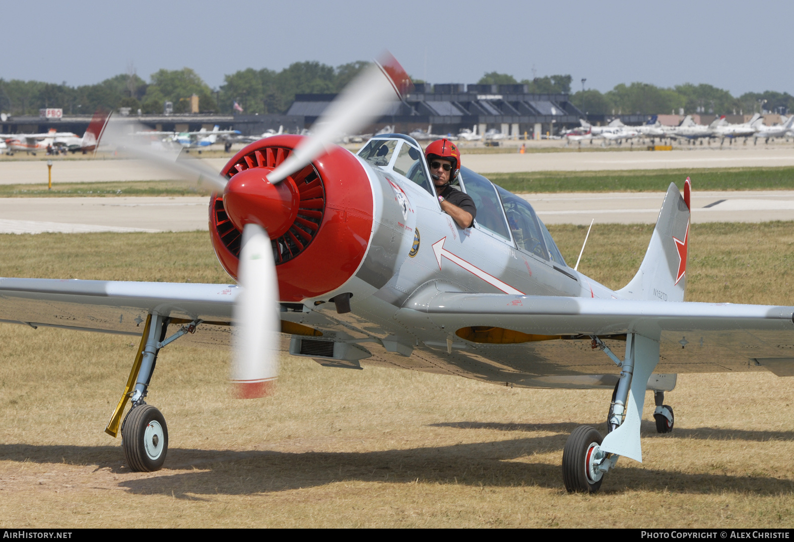 Aircraft Photo of N152TD / 54 white | Yakovlev Yak-52TD | Soviet Union - Air Force | AirHistory.net #138354