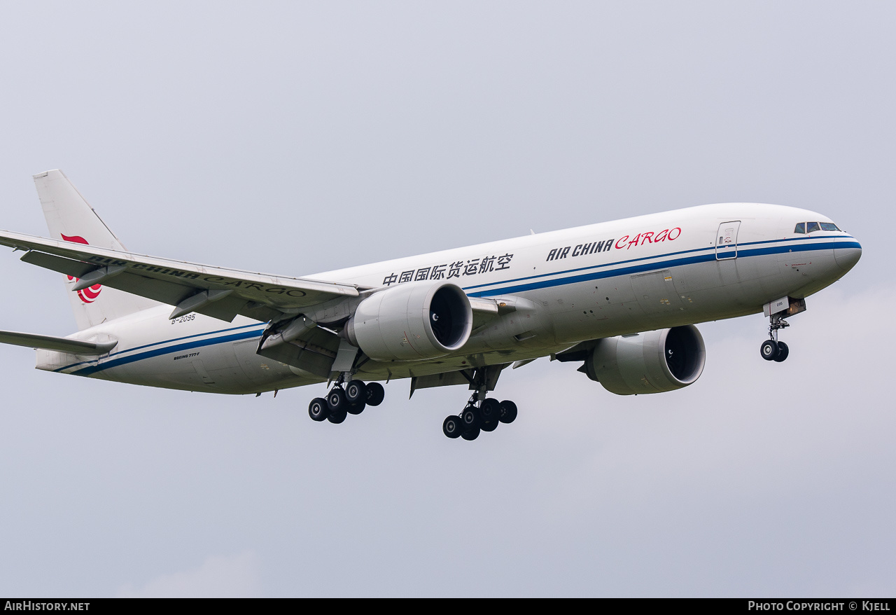 Aircraft Photo of B-2095 | Boeing 777-FFT | Air China Cargo | AirHistory.net #138356
