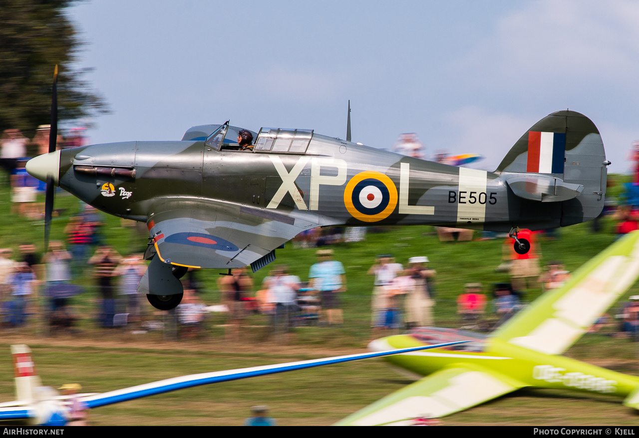 Aircraft Photo of G-HHII / BE505 | Hawker Hurricane Mk2B | UK - Air Force | AirHistory.net #138369