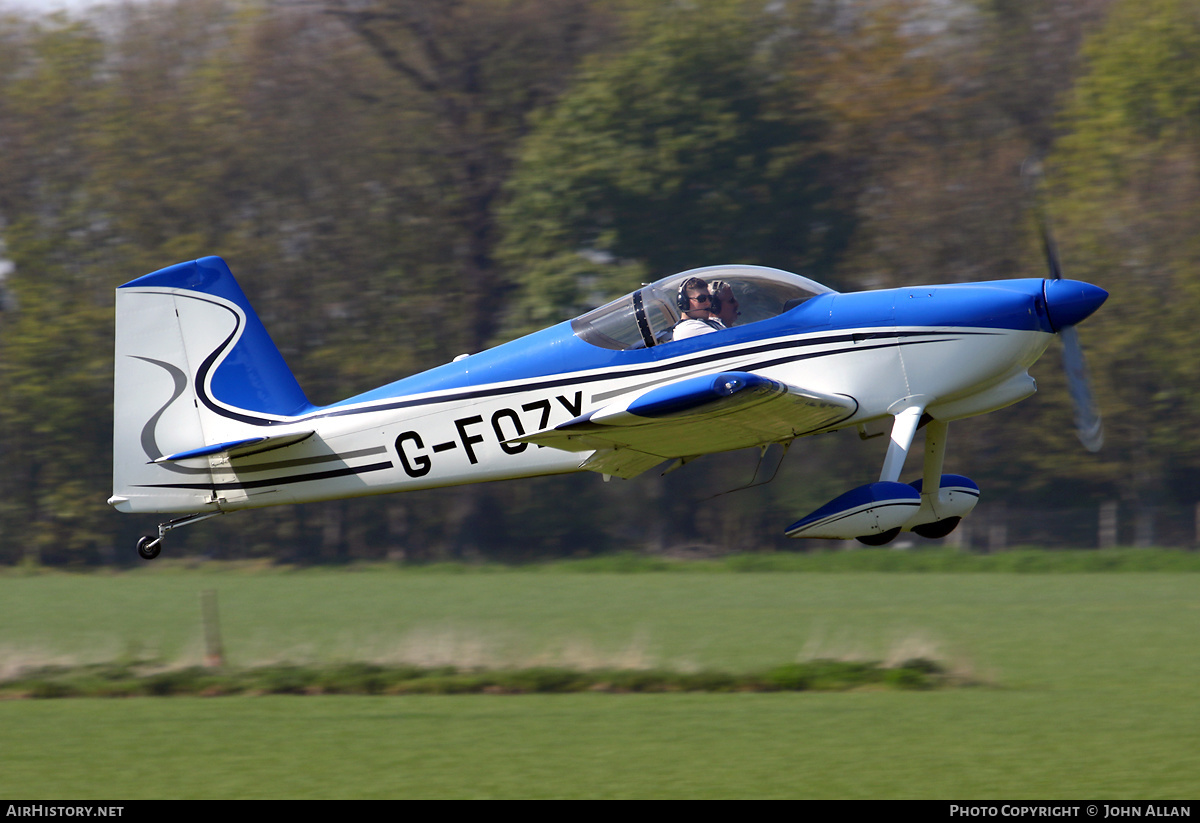 Aircraft Photo of G-FOZY | Van's RV-7 | AirHistory.net #138385