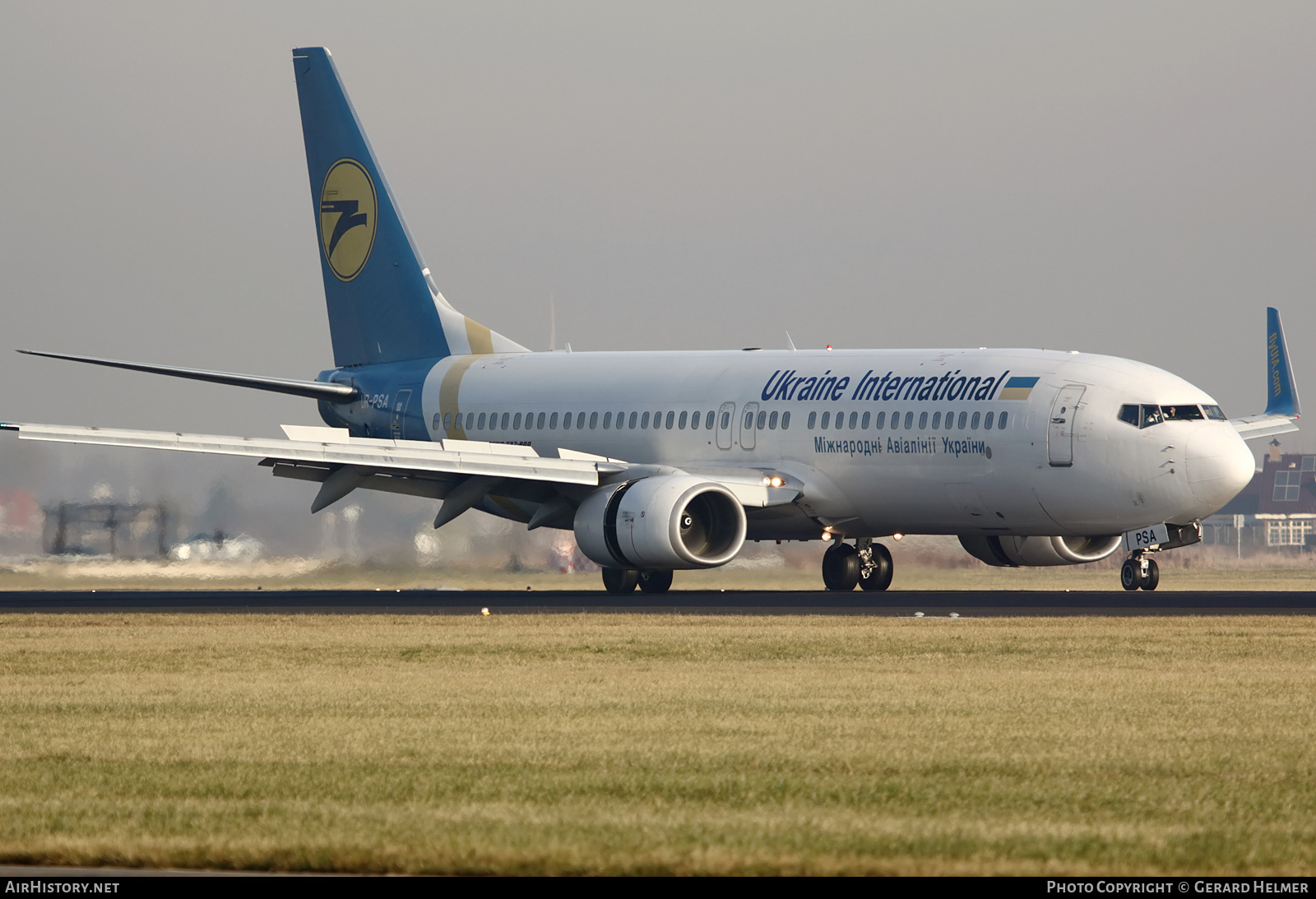 Aircraft Photo of UR-PSA | Boeing 737-8HX | Ukraine International Airlines | AirHistory.net