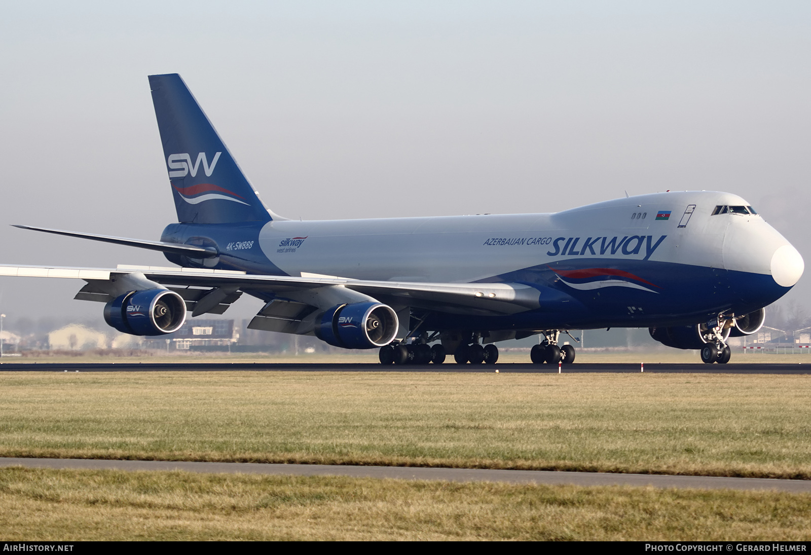 Aircraft Photo of 4K-SW888 | Boeing 747-4R7F/SCD | SilkWay Azerbaijan Cargo | AirHistory.net #138396