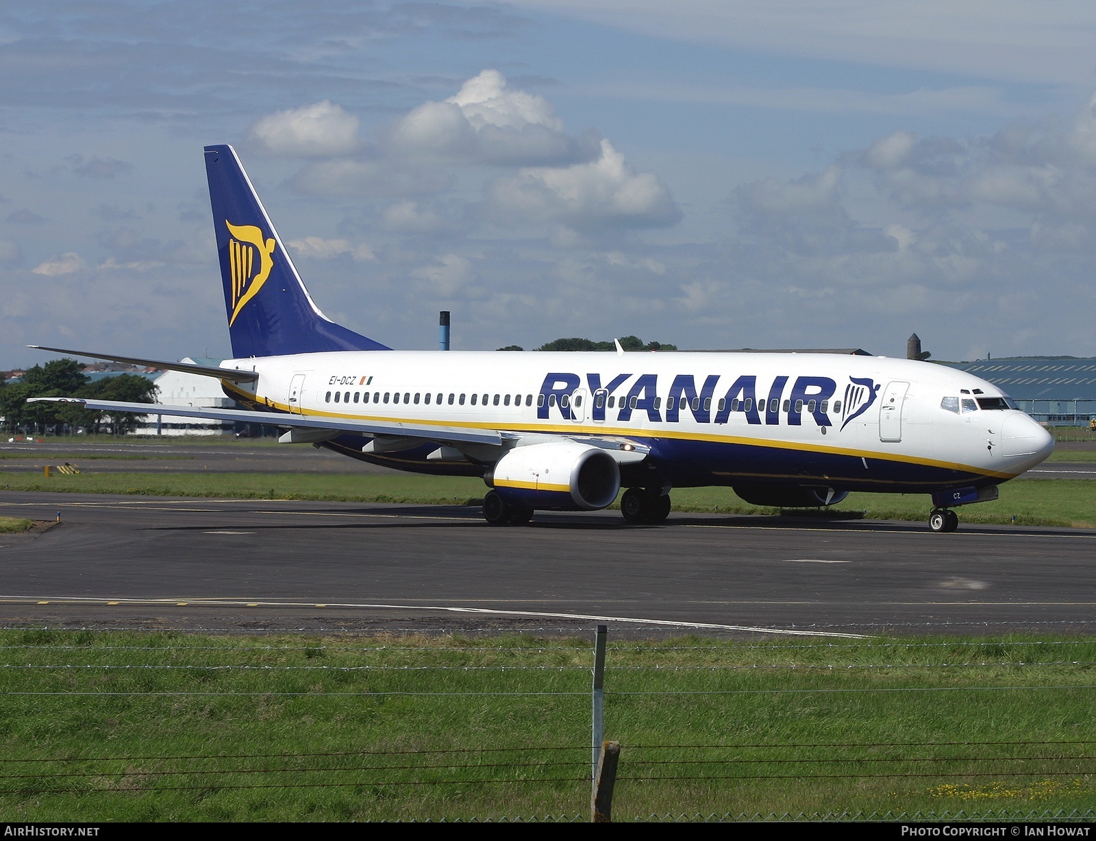 Aircraft Photo of EI-DCZ | Boeing 737-8AS | Ryanair | AirHistory.net #138421