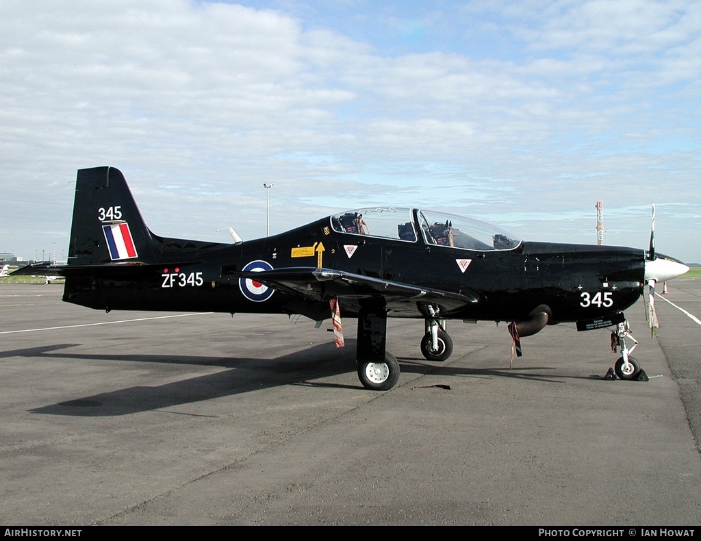 Aircraft Photo of ZF345 | Short S-312 Tucano T1 | UK - Air Force | AirHistory.net #138423
