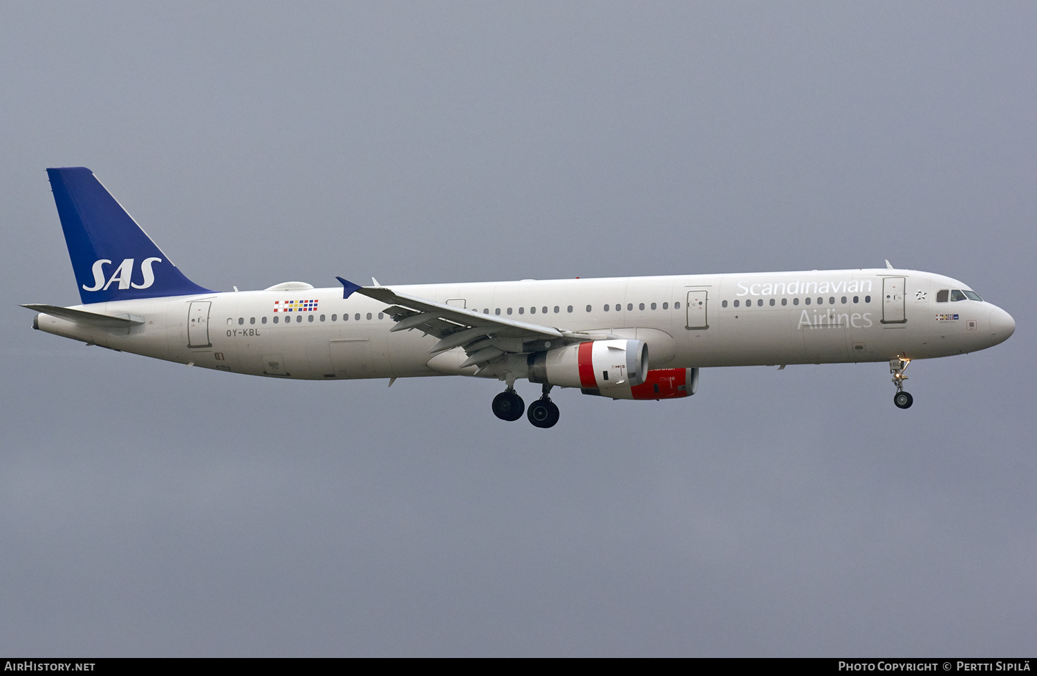 Aircraft Photo of OY-KBL | Airbus A321-232 | Scandinavian Airlines - SAS | AirHistory.net #138435