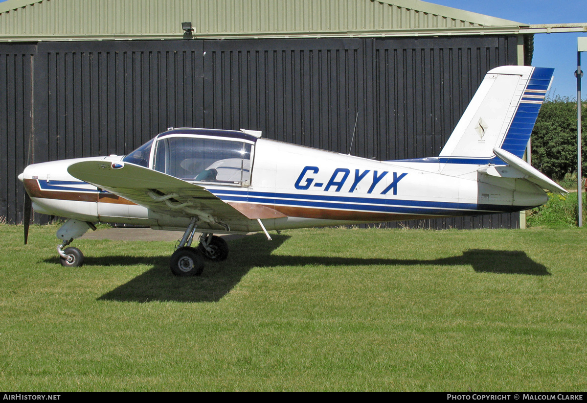 Aircraft Photo of G-AYYX | Socata MS-880B Rallye Club | AirHistory.net #138475