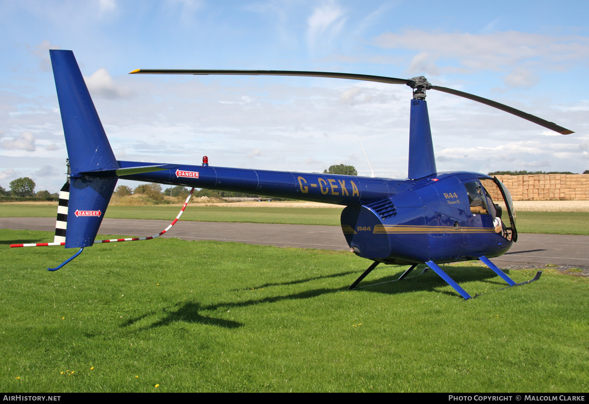 Aircraft Photo of G-CEKA | Robinson R-44 Raven II | AirHistory.net #138476