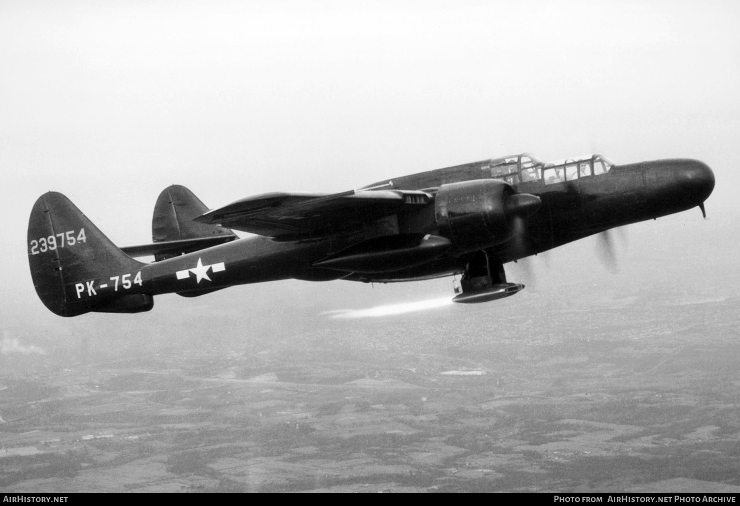 Aircraft Photo of 42-39754 / 239754 | Northrop P-61B Black Widow | USA - Air Force | AirHistory.net #138487