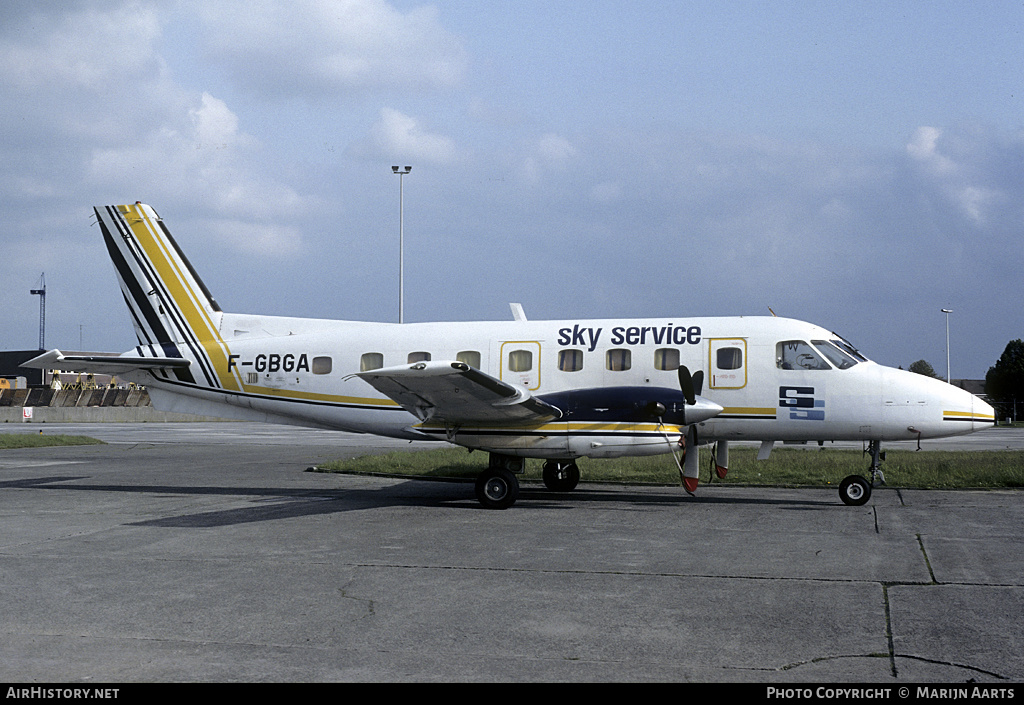 Aircraft Photo of F-GBGA | Embraer EMB-110P2 Bandeirante | Sky Service | AirHistory.net #138495