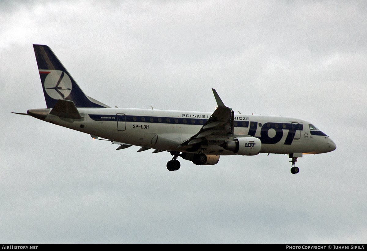 Aircraft Photo of SP-LDH | Embraer 170LR (ERJ-170-100LR) | LOT Polish Airlines - Polskie Linie Lotnicze | AirHistory.net #138515