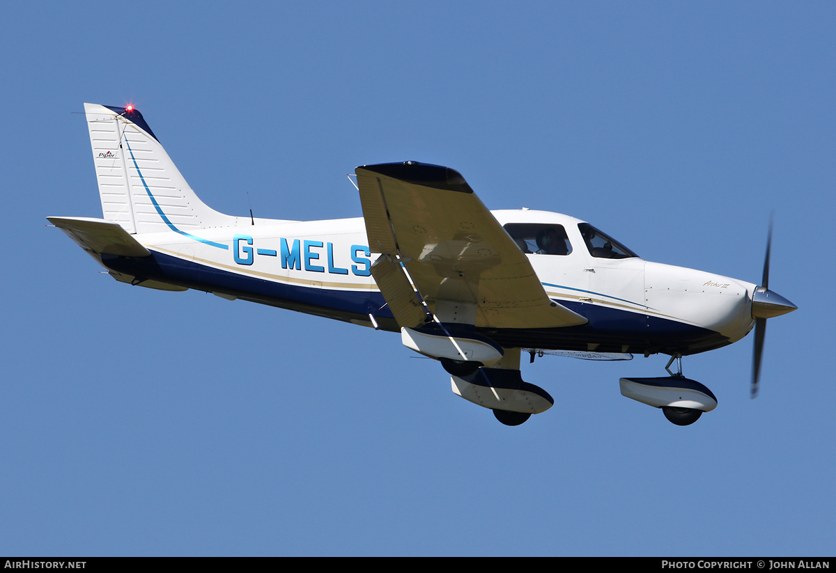 Aircraft Photo of G-MELS | Piper PA-28-181 Cherokee Archer III | AirHistory.net #138531