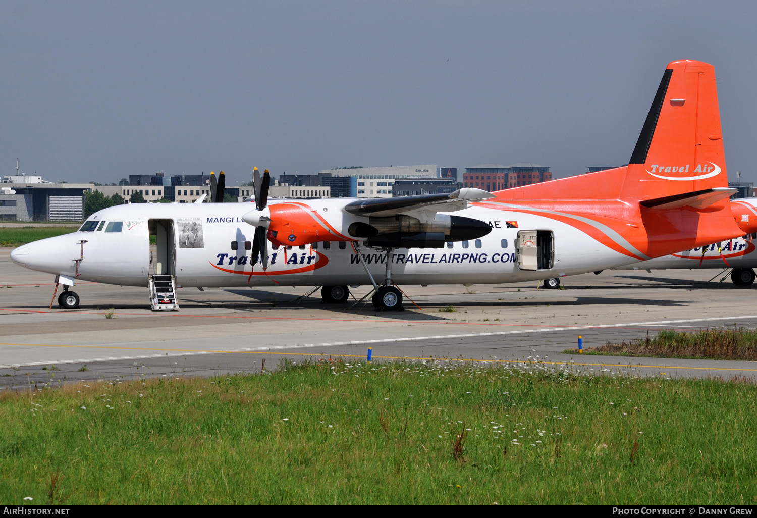 Aircraft Photo of P2-TAE | Fokker 50 | Travel Air | AirHistory.net #138533