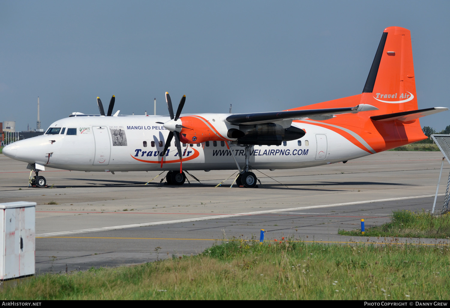 Aircraft Photo of P2-TAF | Fokker 50 | Travel Air | AirHistory.net #138539