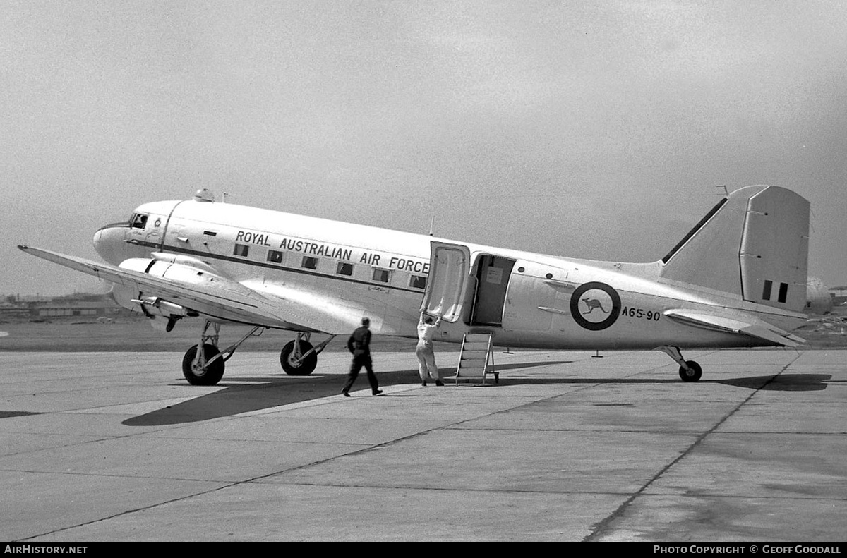 Aircraft Photo of A65-90 | Douglas C-47B Dakota | Australia - Air Force | AirHistory.net #138541