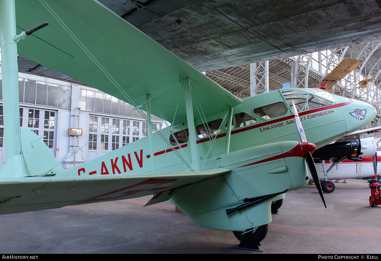 Aircraft Photo of G-AKNV | De Havilland D.H. 89A Dragon Rapide | Lancashire Aircraft Corporation - LAC | AirHistory.net #138549