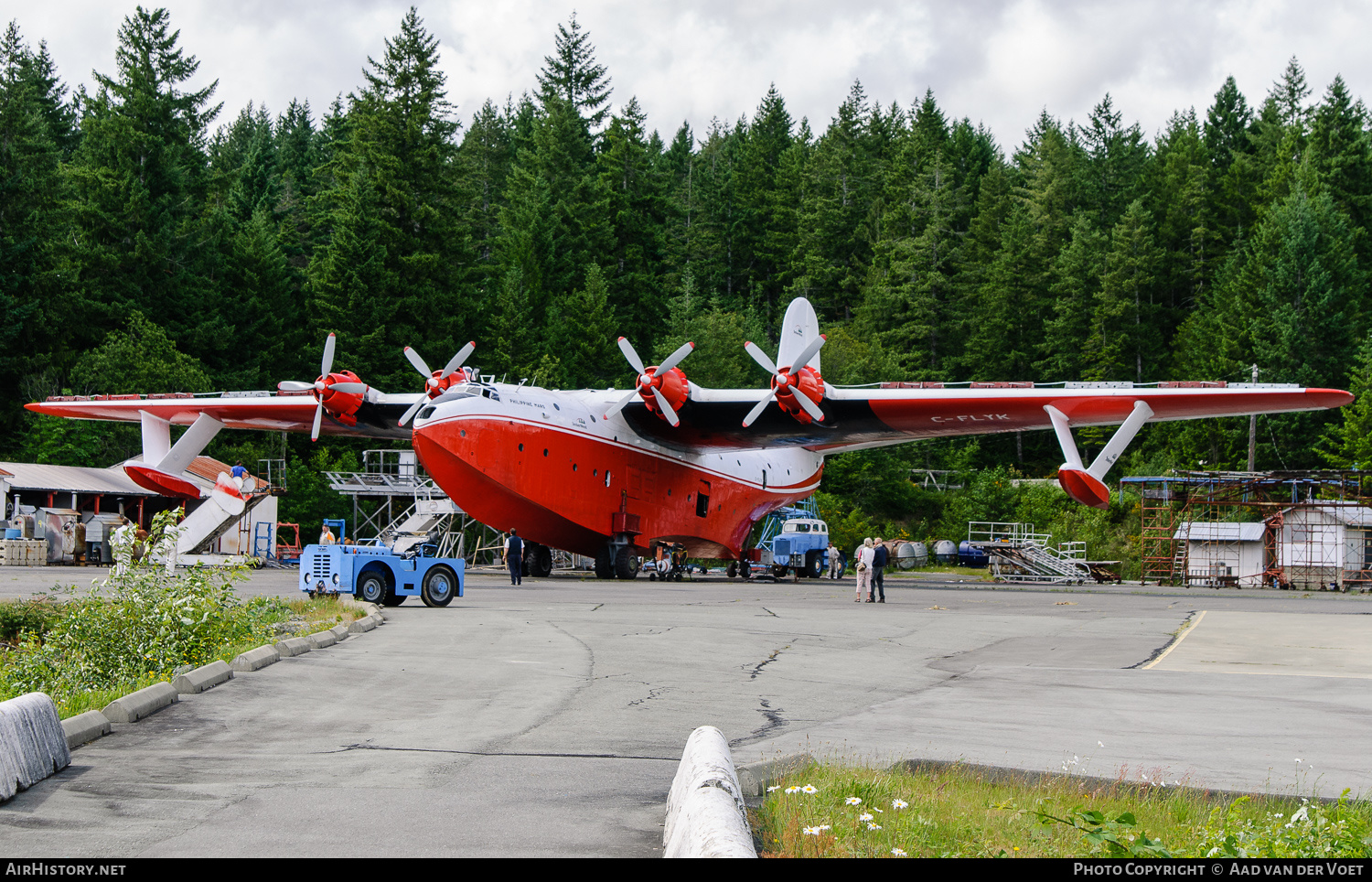 Aircraft Photo of C-FLYK | Martin JRM-3/AT Mars | TimberWest | AirHistory.net #138573