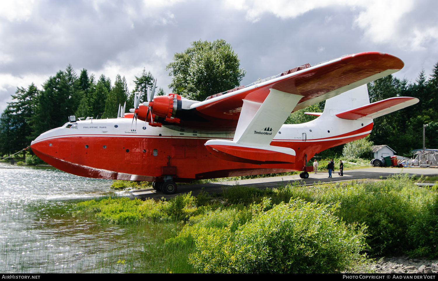 Aircraft Photo of C-FLYK | Martin JRM-3/AT Mars | TimberWest | AirHistory.net #138585