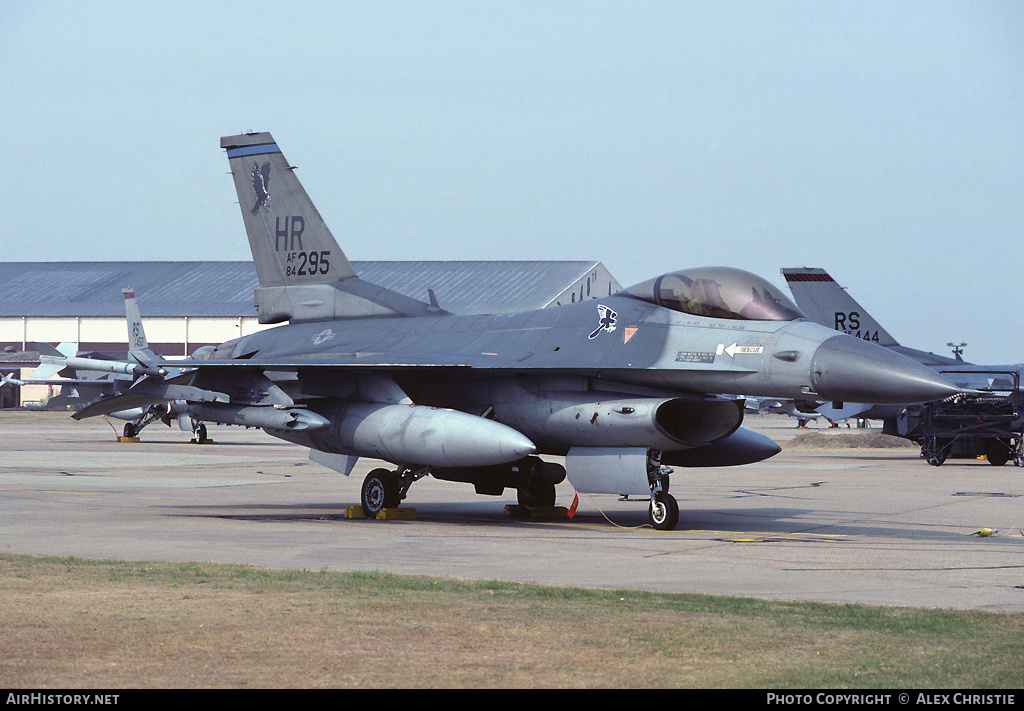 Aircraft Photo of 84-1295 / AF84-295 | General Dynamics F-16C Fighting Falcon | USA - Air Force | AirHistory.net #138594