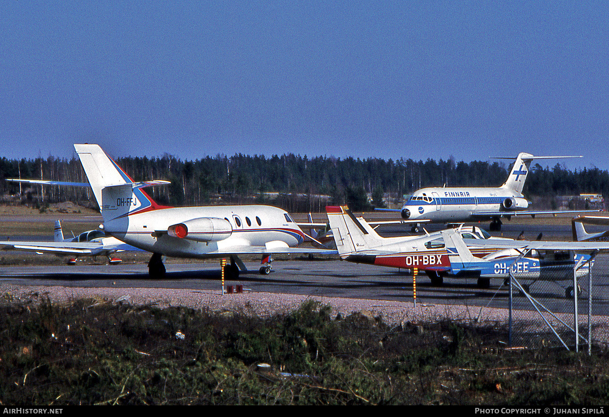 Aircraft Photo of OH-FFJ | Dassault Falcon 20D | AirHistory.net #138597