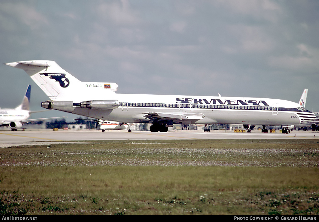 Aircraft Photo of YV-843C | Boeing 727-281/Adv | Servivensa | AirHistory.net #138603