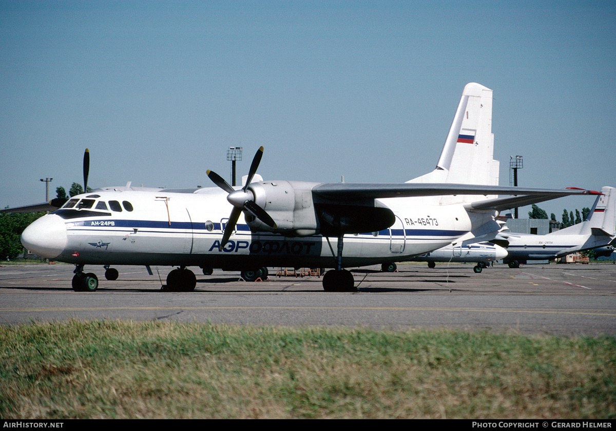 Aircraft Photo of RA-46473 | Antonov An-24RV | Aeroflot | AirHistory.net #138618