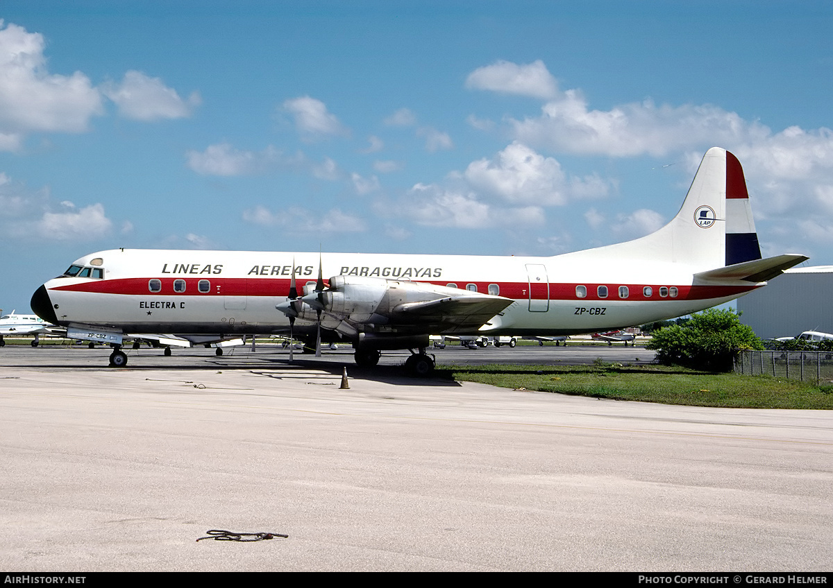 Aircraft Photo of ZP-CBZ | Lockheed L-188C Electra | Líneas Aéreas Paraguayas - LAP | AirHistory.net #138620