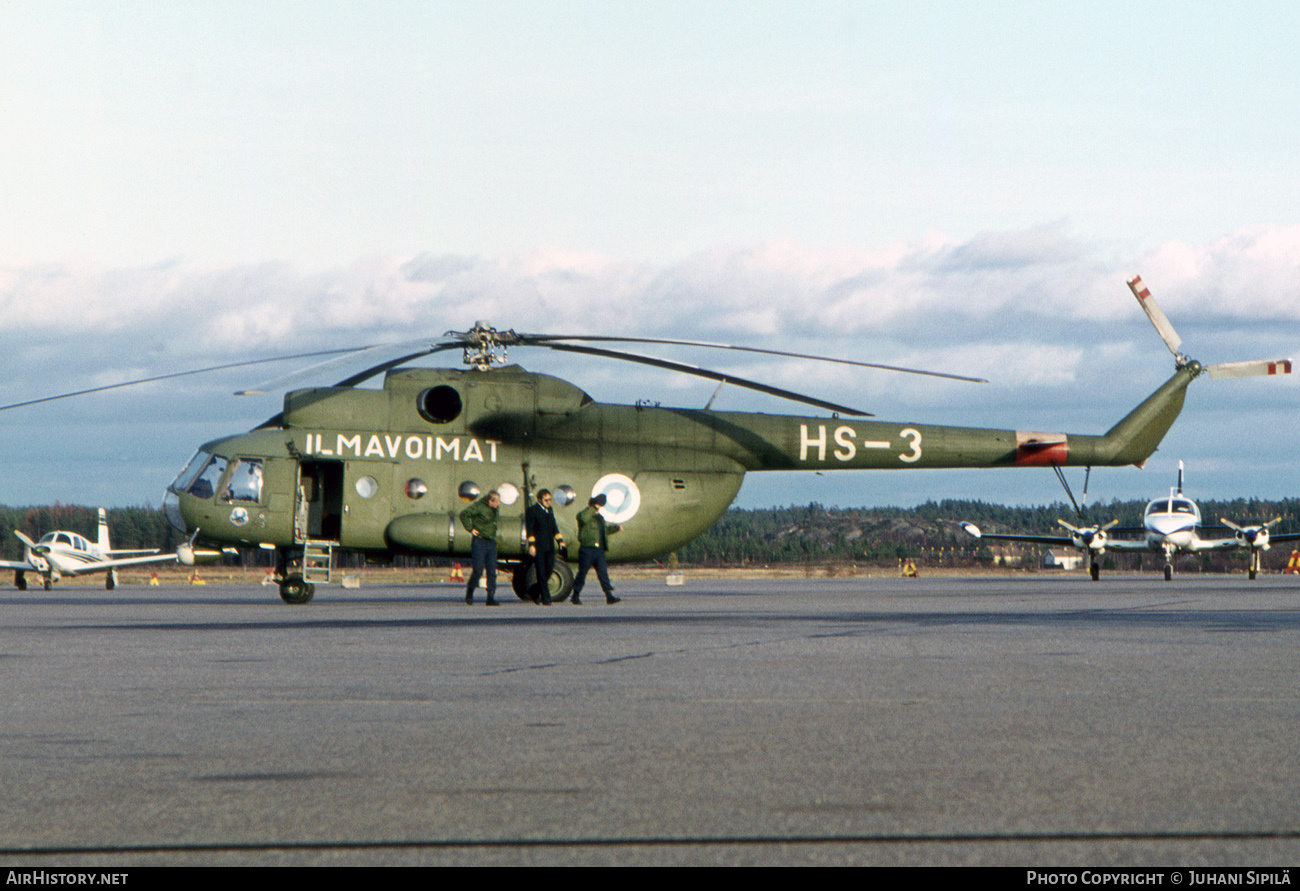 Aircraft Photo of HS-3 | Mil Mi-8T | Finland - Air Force | AirHistory.net #138625
