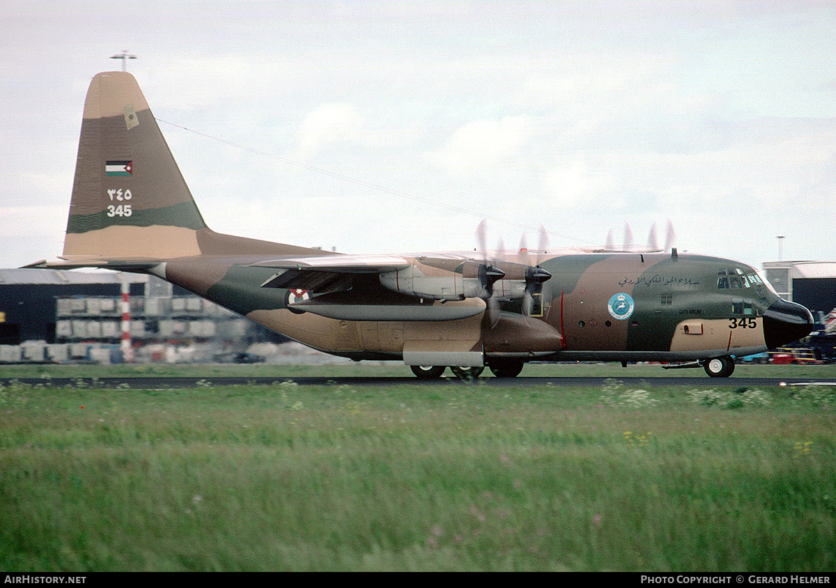 Aircraft Photo of 345 | Lockheed C-130H Hercules | Jordan - Air Force | AirHistory.net #138629